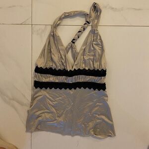 [black halo] slinky Racer back top. #9
